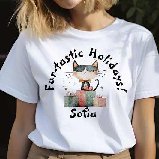 キャットモーズパーフェクトクリスマスギフト名Tシャツ Tシャツ