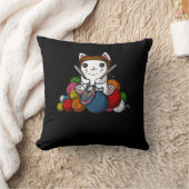 キャットヤーン編み物キュートキットンペット クッション (ブランケット)