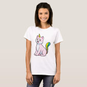 キャットユニコーン Tシャツ (正面フル)