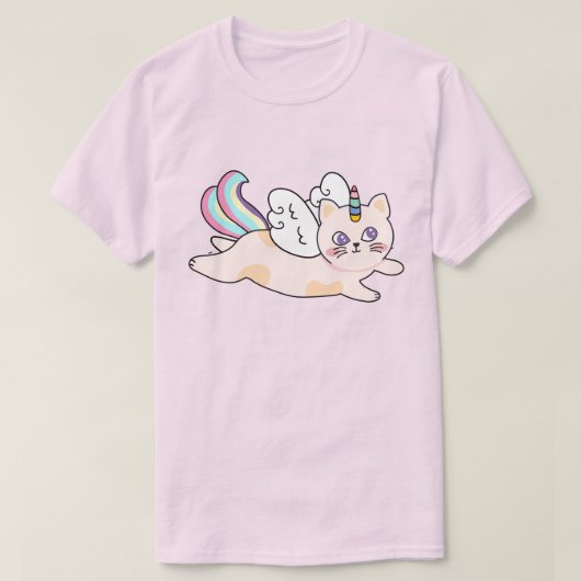 キャットユニコーンTシャツ Tシャツ (デザイン正面)