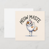 キャットヨガポーズ – Meow Mate (正面/裏面)