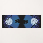 キャットヨガマットパーソナライズされたファット猫好き ヨガマット (正面(横))