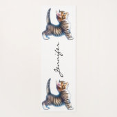 キャットヨガマット ヨガマット (裏面)