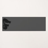 キャットヨガマッパーソナライズされたト猫好きギフト ヨガマット (裏面(横))