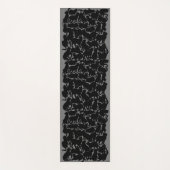 キャットヨガマッパーソナライズされたト猫好きギフト ヨガマット (正面)