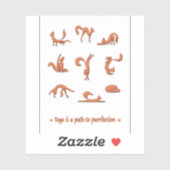 キャットヨガ シール (シート)