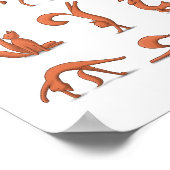 キャットヨガ ポスター (角)