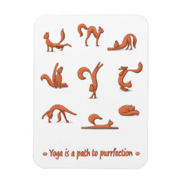 キャットヨガ マグネット