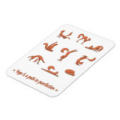 キャットヨガ マグネット (左側)