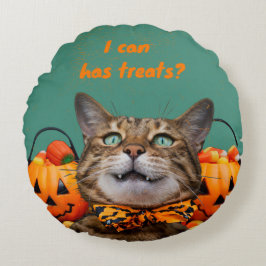 キャットラウンド装飾用クッション ラウンドクッション