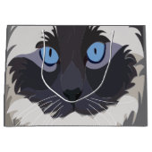 キャットラグドールブルーアイズ子猫 ラージペーパーバッグ (正面)