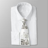 キャットラグドールポートレートネクタイ ネクタイ (タイ)