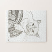 キャットラグドールポートレートパズル ジグソーパズル (横)