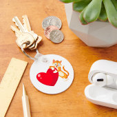 キャットラブキーチェーン キーホルダー