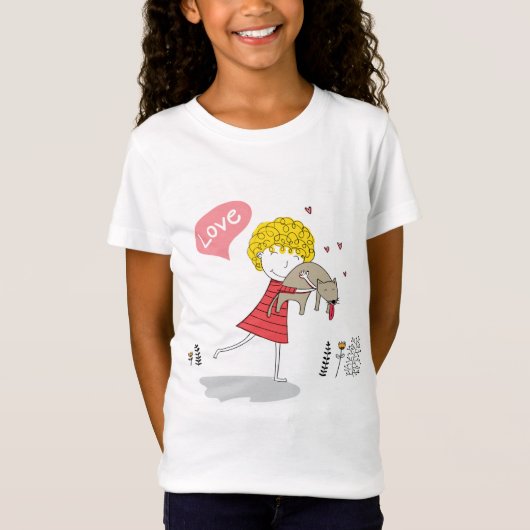 キャットラブコーヒー Tシャツ (正面)