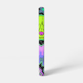 キャットリップ（幻覚体験）のようなトスカル SAMSUNG GALAXYケース (左側面)