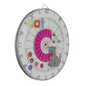 キャットレターC ダーツボード (正面左)