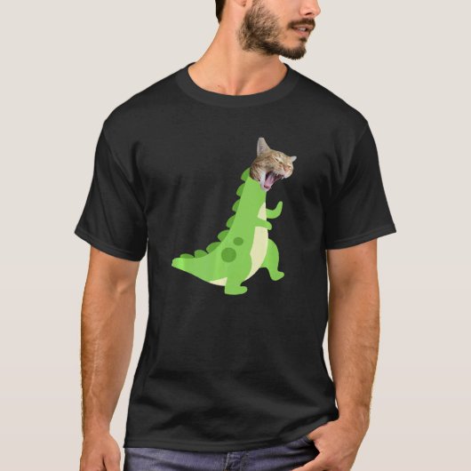 キャットレックスディノ1 Tシャツ (正面)