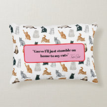 キャットレディーアクセント枕