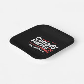 キャットレディーカマラハリス2024私は彼女と一緒 ペーパープレート (傾斜あり)