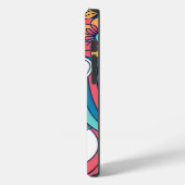 キャットレディーグラフィックイラストレーション Case-Mate iPhoneケース (裏面 / 左)