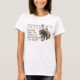 キャットレディージャガーカマラTシャツ Tシャツ