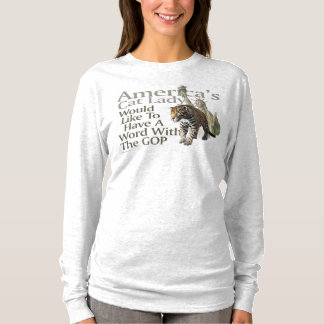 キャットレディージャガーカマラTシャツ Tシャツ
