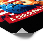 キャットレディースがカマラに投票 ポスター (角)