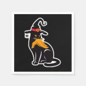 キャットレディースカマラハリス2024 スタンダードカクテルナプキン (正面)