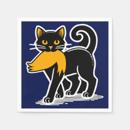 キャットレディースカマラ | ハリスワルツ2024ブルー スタンダードカクテルナプキン