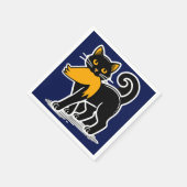 キャットレディースカマラ | ハリスワルツ2024ブルー スタンダードカクテルナプキン (角)