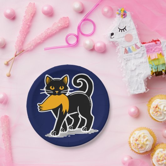 キャットレディースカマラ | ハリスワルツ2024ブルー ペーパープレート (パーティー)