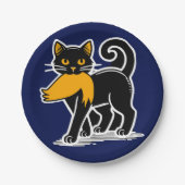キャットレディースカマラ | ハリスワルツ2024ブルー ペーパープレート (正面)
