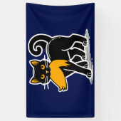 キャットレディースカマラ | ハリスワルツ2024ブルー 横断幕 (縦)