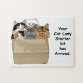 キャットレディースターターキット ジグソーパズル (横)