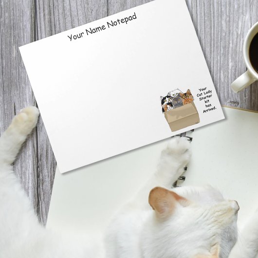 キャットレディースターターキット ノートパッド