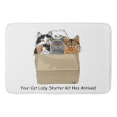 キャットレディースターターキット バスマット (正面)