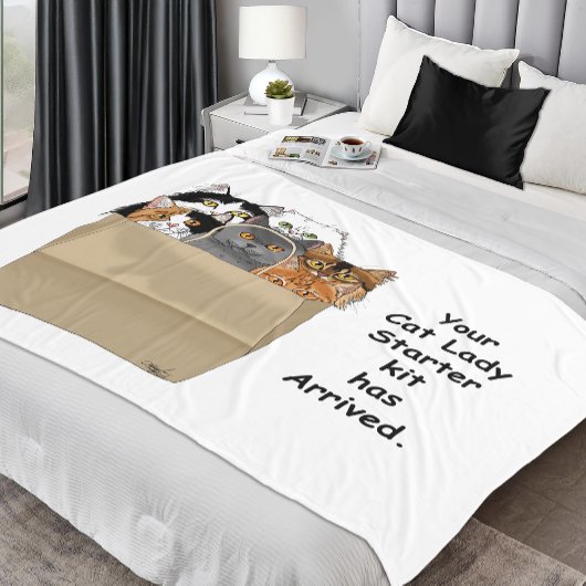 キャットレディースターターキット フリースブランケット