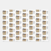 キャットレディースターターキット ラッピングペーパーシート (正面)