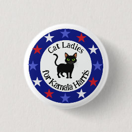 キャットレディースフォーカマラデザイン 缶バッジ
