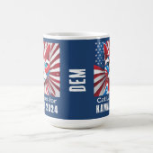 キャットレディースフォーカマラ2024民主党員 コーヒーマグカップ (中央)