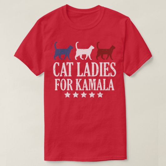 キャットレディースフォーカマラ6 Tシャツ (デザイン正面)