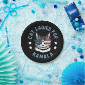 キャットレディースフォーカマラ ペーパープレート (パーティー)