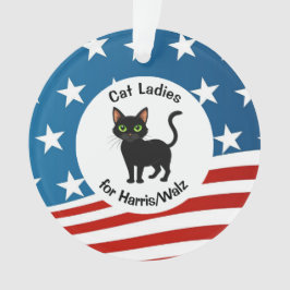 キャットレディースフォーハリス/ウォルズデザインアクリルオーナメント オーナメント