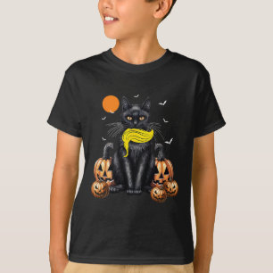 キャットレディースフォーKamala Harrisハロウィンカボチャ Tシャツ