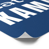 キャットレディース2024年カマラハリス社長ポスター ポスター (角)