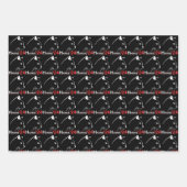 キャットレディースfor Kamala おもしろい Cat 2024社長 ラッピングペーパーシート (正面)