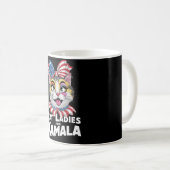 キャットレディースFor Kamala (8) コーヒーマグカップ (正面右)