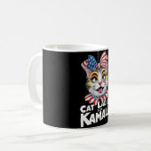 キャットレディースFor Kamala (8) コーヒーマグカップ (正面左)