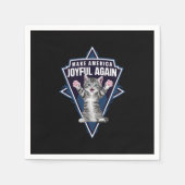 キャットレディーメイクアメリカハリスウォール24 スタンダードカクテルナプキン (正面)